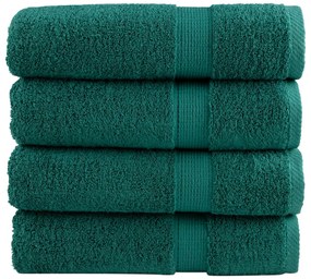 Toalhas de banho premium SOLUND 4 pcs 100x150 cm 600 gsm verde