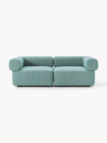 Sofá modular em bouclé Anton (2 lugares)