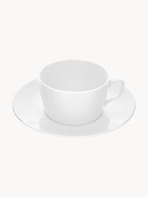 Canecas em porcelana artesanal com pires Cosmopolitan, 2 uni.