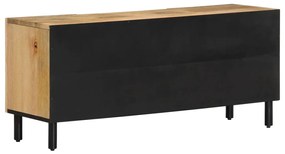 Móvel de TV 105x33x46 cm madeira de mangueira maciça