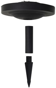 Candeeiro solar de exterior LED esférico 40 cm RGB