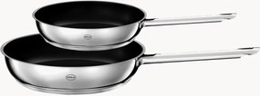 Frigideiras em aço inoxidável Moments, conjunto de 2