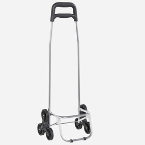 Carrinho de Compras vidaXL com Escalador Verde 38 L
