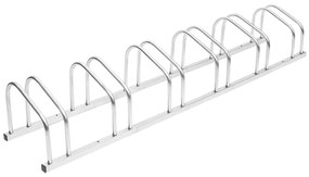 vidaXL Suporte para 6 bicicletas aço galvanizado