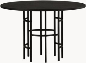 Mesa de jantar redonda com tampo efeito madeira Copenhagen, Ø 115 cm