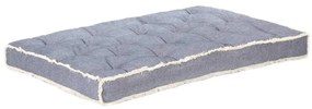 Almofadão para sofá de paletes 120x80x10 cm azul
