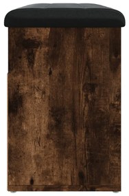 Banco sapateira 82x32x45,5 cm derivados madeira carvalho fumado