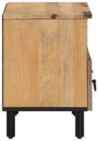 Móvel de TV 70x33x46 cm madeira de mangueira maciça
