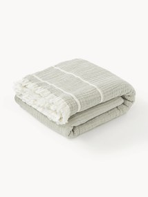 Cotton Bedspread Kailani with Fringes