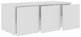 Móvel de TV 80x34x30 cm derivados de madeira branco