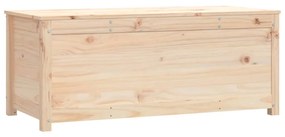 Caixa de arrumação 110x50x45,5 cm madeira de pinho maciça