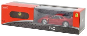 Carro Telecomandado Ferrari F40 1:24 2,4GHz Vermelho