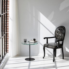 Mesa Lateral Chill-Out - Preto - 50x50x50 cm