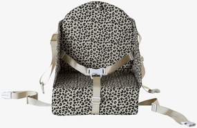 Assento elevatório para cadeira bege estampado