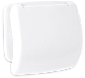 Porta Rolo Papel Higiénico Olympia Branco 15.7X4.3X13.2cm