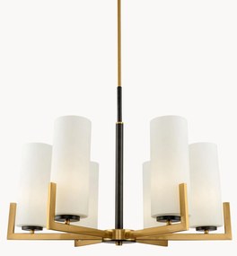 Lustre de vidro grande Fortano