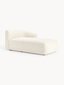 Módulo de canto chaise longue em bouclé Sofia