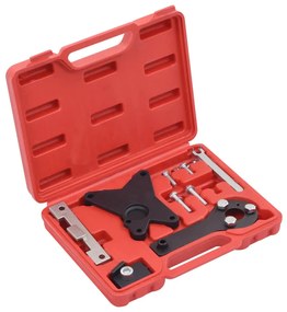 vidaXL 9 pcs conjunto de ferramentas de ajuste de motor