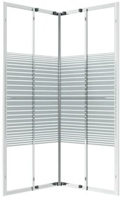 Cabine de duche ESG 80x80x180 cm