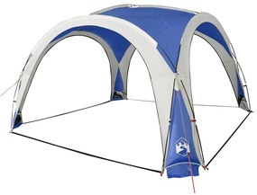 Tenda de festas impermeável azul