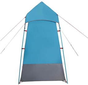 Tenda para sanita impermeável azul