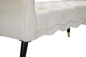 BANCO PARIS 120X40X60 CM CREME