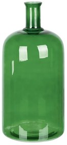 Vaso de vidro verde esmeralda 45 cm KORMA Beliani