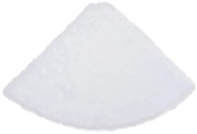 Saia para árvore de Natal 150 cm pelo sintético branco