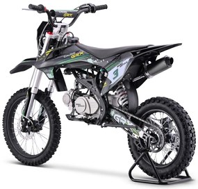 Mota cross Gasolina 125 cc para crianças e adolescentes Motors Cross GRX verde
