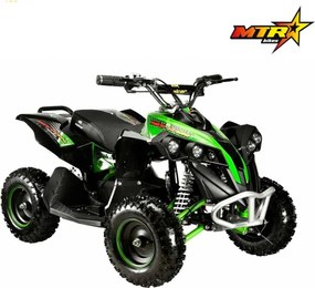 MINI MOTO 4 INFANTIL ELECTRICA 1000W MTR MALCOR PIRANHA VERDE