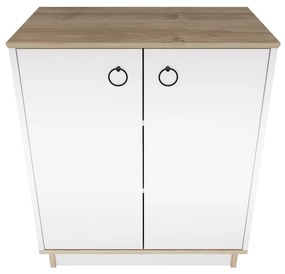 Console Nuanse – Branco Nogueira – 72x83,1x42 cm