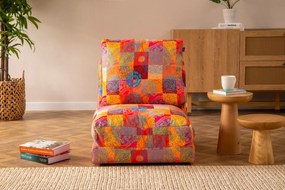 **** Sofá-Cama Individual Taida – Multicolor – 185x60 cm

**
