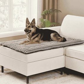Manta para cães S 120 x 75 cm lavável na máquina cinzenta