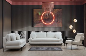 Sofá 2 Lugares Livorno – Branco – 188x85x92 cm