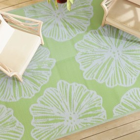 Tapete de exterior 190x290 cm ARAKIL PP Verde