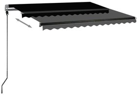 Toldo automático independente 300x250 cm antracite