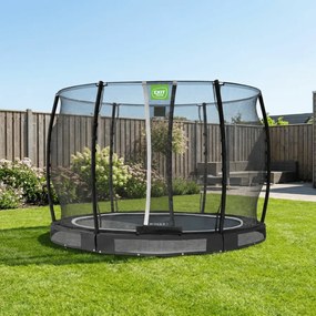 Trampolim redondo de solo Allure Classic ø305 cm - preto