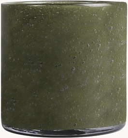 Suporte para velas em vidro artesanal Calore