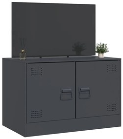Móvel de TV 67x39x44 cm aço antracite
