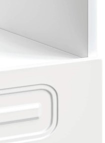Armário forno Kalmar derivados de madeira branco brilhante