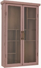 Vitrine de madeira Hazem