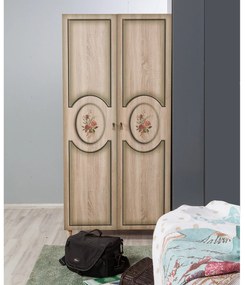 Roupeiro Stil – Carvalho Sonoma – 90x192x52 cm