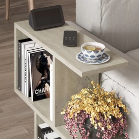 Mesa de Centro Homemania - Travertine – 60x60x20 cm | Tribo Home