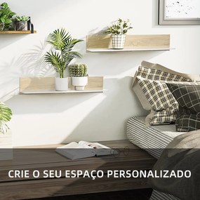 Estante com Prateleiras – Modelo Ålesund – 120x15x20 – Madeira – 6 Nív