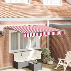 vidaXL Toldo Retrátil Branco 250 x 200 cm Poliéster, Alumínio