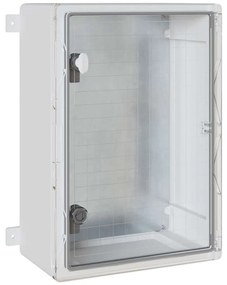Armário de Controle IP65 Impermeável Cinza 35x19,5x50 cm Plástico ABS