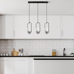 Chandelier Skew – Preto – 80x185x15 cm