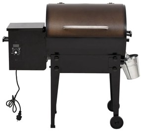 Grelhador a pellets 94 cm ferro preto