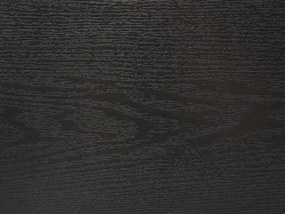 Cama de casal em rattan preto 180 x 200 cm MONPAZIER Beliani
