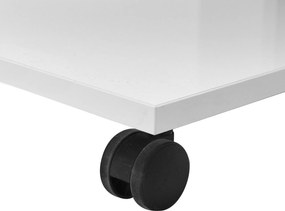 Mesa de Apoio "Volare" - Branco - 35x65x45cm - Design Moderno
